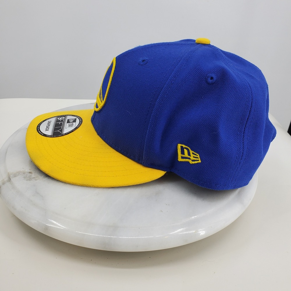Golden State Warriors New Era 2022 NBA Finals Snapback Hat Blue Basketball - Picture 11 of 11